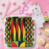 Een spiegel van kleur met ritme papieren bordje (Feest)