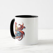 Een spierschaap met een indrukwekkende look. mok (Voorkant links)