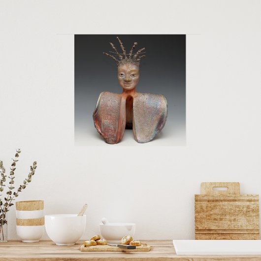 Een spiky Spunky Original Buddha Poster (Keuken)