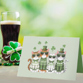 Een Spinnende St. Patrick's Day Kaart