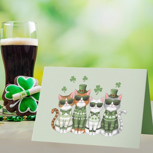 Een Spinnende St. Patrick's Day Kaart
