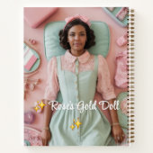 Een spiraal voor tween-meisjes notitieboek (Achterkant)