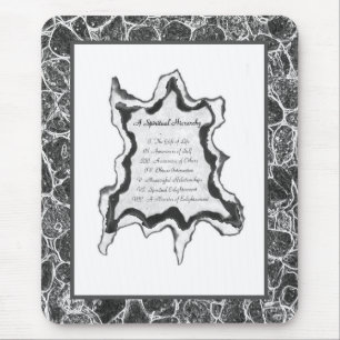 Een Spirituele hiërarchie Muismat