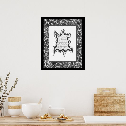 Een Spirituele hiërarchie Poster (Keuken)