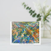 Een Splash maken Briefkaart (Staand voorkant)