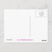 Een Splash maken Briefkaart (Achterkant)