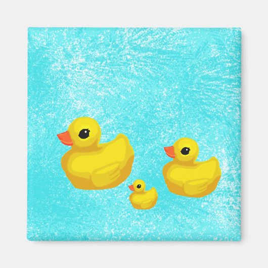 Een Splash maken. koelkastmagneet Magneet (Voorkant)