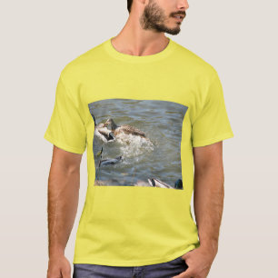 Een splash maken t-shirt