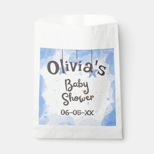 Een Splash of Waterverf Plezier: Gepersonaliseerd Bedankzakje (Voorkant)