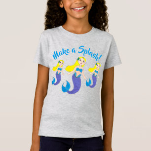Een Splash Swimming Mermaid Birthday Party maken T-shirt