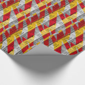 Een Splash van Tickets Cadeaupapier (Hoek)