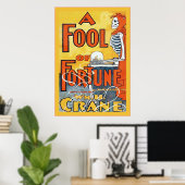 Een spoel met een fortuin ~ theaterPoster Poster (Thuiskantoor)