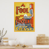 Een spoel met een fortuin ~ theaterPoster Poster (Keuken)
