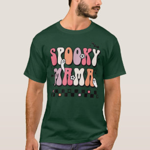 Een spoky mama Shirt vrouwen met mam Groovy Retro