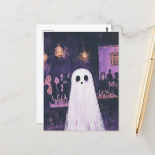 Een spook op het feest briefkaart