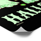 EEN SPOOK-TACULAIRE HALLOWEEN grappige geest       Poster (Hoek)