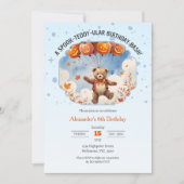 Een spook-teddy-ular verjaardag Bash Boys Kaart (Voorkant)