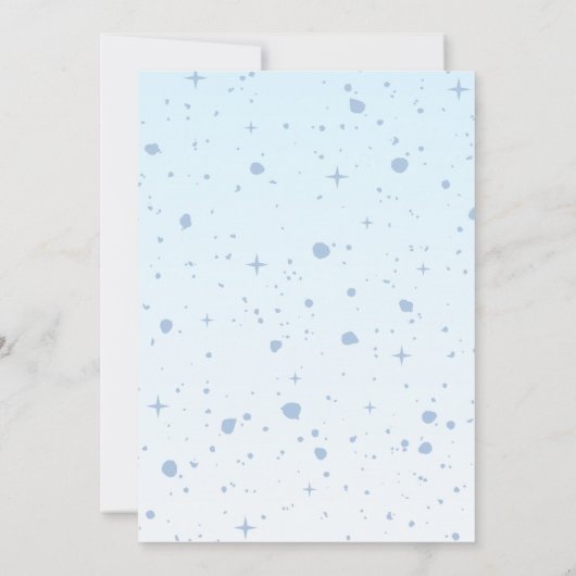 Een spook-teddy-ular verjaardag Bash Boys Kaart (Achterkant)