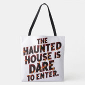 Een spookachtig Halloween-evenement in het Haunted Tote Bag (Voorkant)