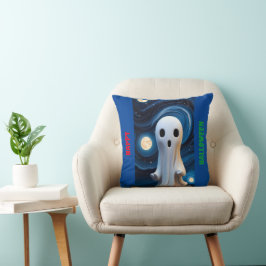 Een spookachtig Halloween Sierkussen