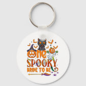 Een spookachtige bruid om grappige Halloween bruid Sleutelhanger (Voorkant)