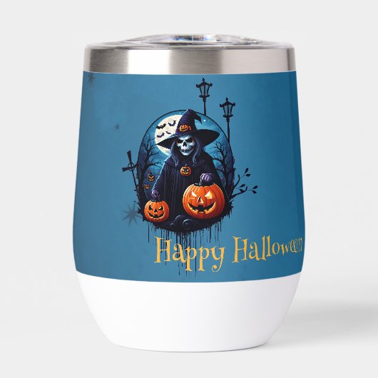 Een spookachtige Halloween scene (Voorkant)