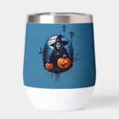 Een spookachtige Halloween scene (Achterkant)