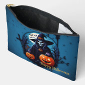 Een spookachtige Halloween scene Etui (Open)