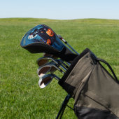 Een spookachtige Halloween scene Golfheadcover (Insitu)