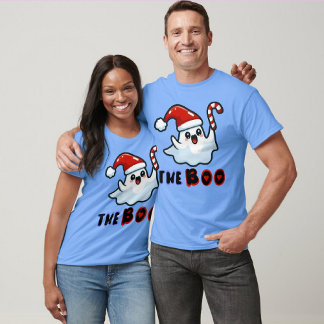 Een spookachtige kerst t-shirt