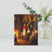 Een spookachtige kerstgruwel briefkaart (Staand voorkant)