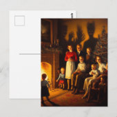 Een spookachtige kerstgruwel briefkaart (Voorkant / Achterkant)