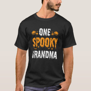 Een spookachtige oma Oma Grootmoeder Matching Fami T-shirt