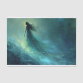 Een spookachtige watergeest tissuepapier (Voorkant)