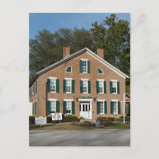 Een spookhuis in Iowa Briefkaart (Voorkant)