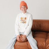 Een Spooky Boo Groovy Halloween Kat Ghost Hoodie