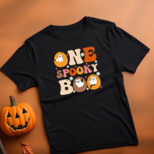 Een Spooky Boo Groovy Halloween Kat Ghost
