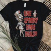 Een spooky drugsdealer grappige halloween t-shirt