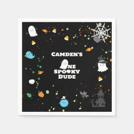 Een spooky dude papieren servetten