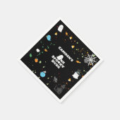 Een spooky dude papieren servetten (Hoek)