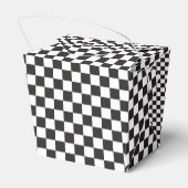 Een spooky dude retro halloween eerste verjaardag bedankdoosjes (Achterkant)