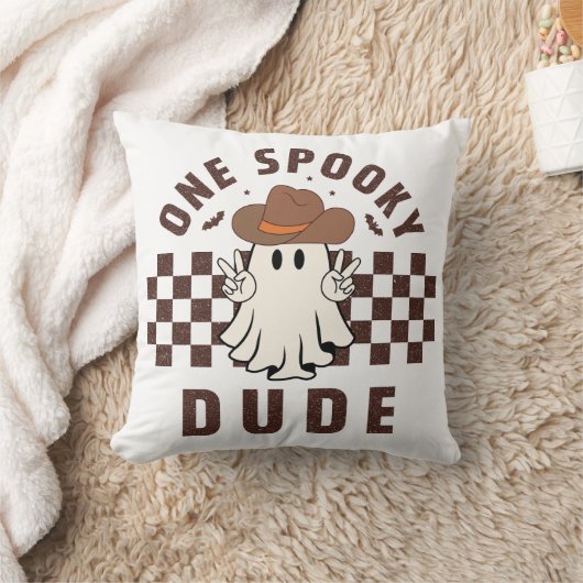 Een Spooky Dude Westerne Baby Cowboy Verjaardag Kussen (Deken)