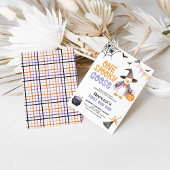 Een Spooky Goose Halloween verjaardagsuitnodiging Kaart