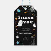 Een spooky kerel dank u cadeau Label Cadeaulabel (Voorkant)