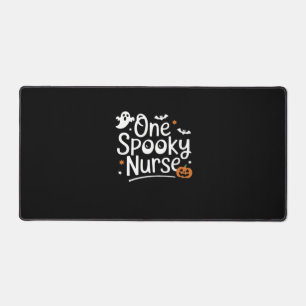 Een Spooky Nurse Funny Ghost Nurse Halloween Essen Bureaumat