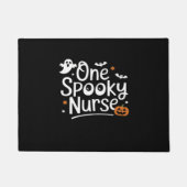 Een Spooky Nurse Funny Ghost Nurse Halloween Essen Deurmat (Voorkant)