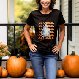 Een spooky oma Halloween Ghost Mimi Gigi Nana T-shirt