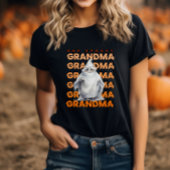Een spooky oma Halloween Ghost Mimi Gigi Nana T-shirt