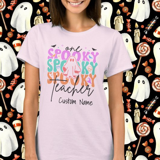 Een Spooky Teacher  Tshirt