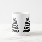 Één Spoor Mind voegt Naam toe personaliseer de Lij Koffiemok (Center)